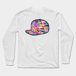 Money Hat 2 - Neon Dollar Sign Long Sleeve T-Shirt